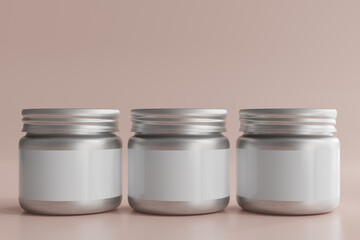 Aluminum Cosmetic Container