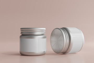 Aluminum Cosmetic Container