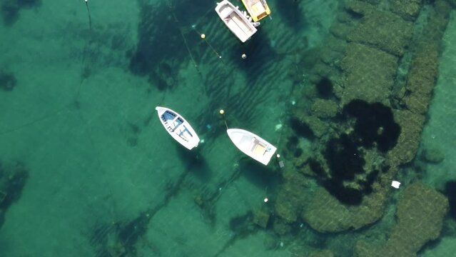 boats top view
