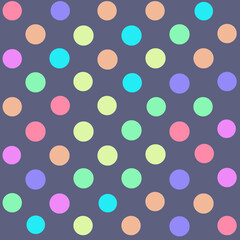 color dot seamless pattern , vector background texture