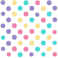 color dot seamless pattern , vector background texture
