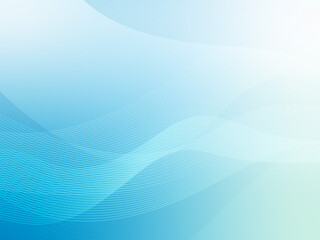 ウェーブ　抽象的　ビジネス　未来　背景　青