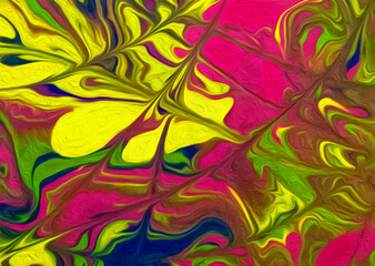 Tło z kolorową abstrakcją