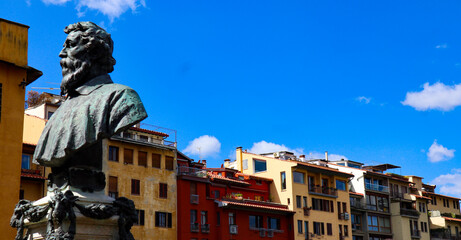 Fototapeta na wymiar Ponte vecchio view, Florence