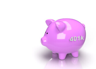 piggy bank 401k