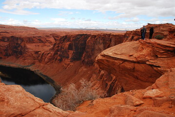 Horseshoe Bend the meander of the Colorado River near Glen Canyon United States and Grand Canyon