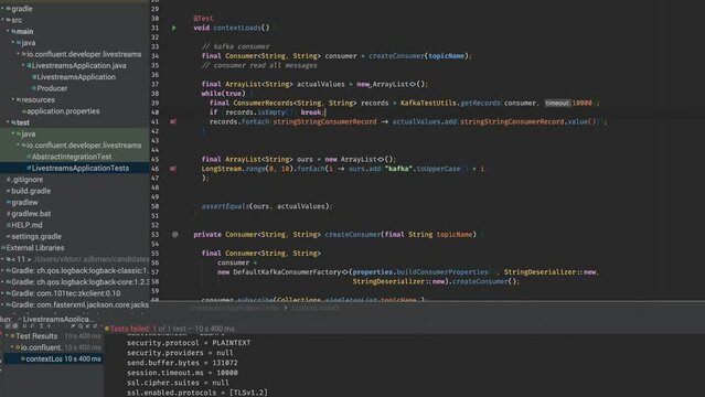 Program code. Code. computer programming code scroll close up