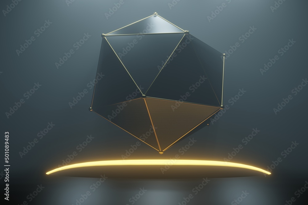 Poster bleck abstract figures . centric motion of star trails. starburst dynamic lines or rays. 3d renderin