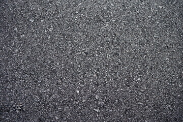 The blur of the asphalt road