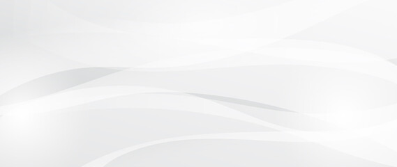 Abstract grey background poster with dynamic waves. technology network Vector illustration.