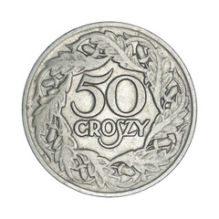 Poland 50 groszy from 1923
