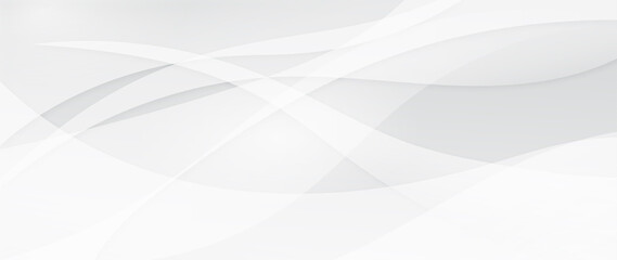 Abstract grey background poster with dynamic waves. technology network Vector illustration.