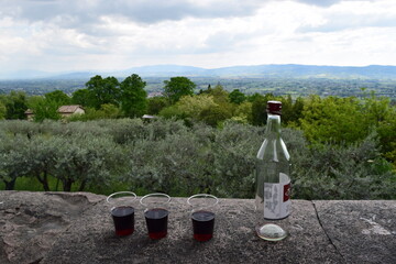 Wein und Landschaft