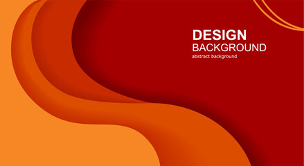 Dark red horizontal abstract design template backdrop.