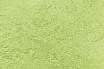 Green mortar wall texture. Cement texture background. Concrete bare wallpaper. Old mortar abstract background