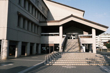 entrance to the building