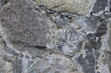 photo of an old stone wall