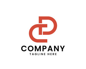 Obraz premium Modern Letter C and D logo design company