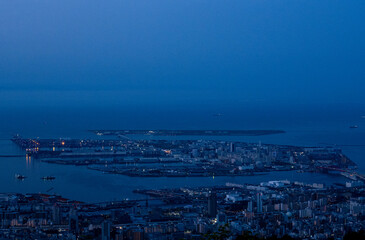 Obraz premium 夜明け前の掬星台