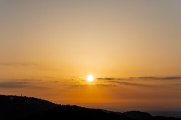 掬星台の夜明け