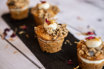 Mini Muslime Muffin Petit Four