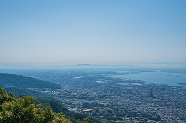 Obraz premium 掬星台から望む神戸市街