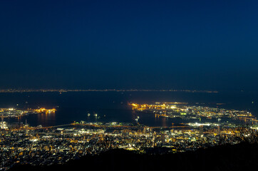 Obraz premium 掬星台から望む夜景