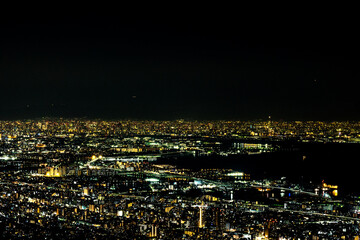 掬星台から望む夜景