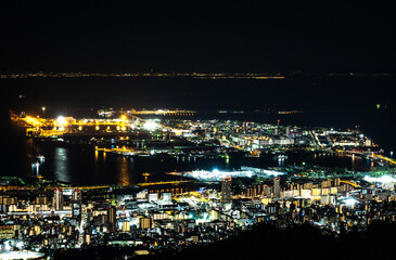掬星台から望む夜景
