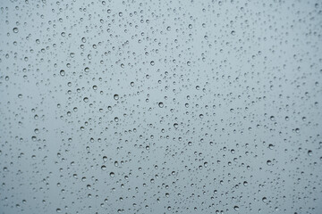 rain drops. raindrops on the window. photo inside.