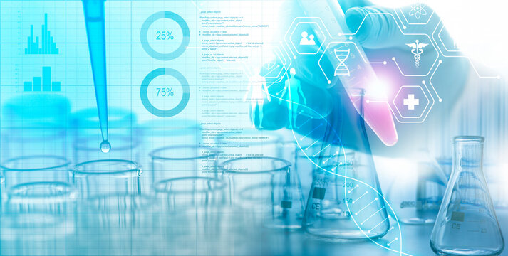composizione, sfondo, chimica, medicina, biologia