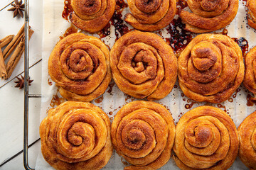 Homemade cinnamon rolls
