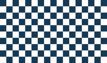 blue chessboard seamless pattern suitable for tablecloth printing