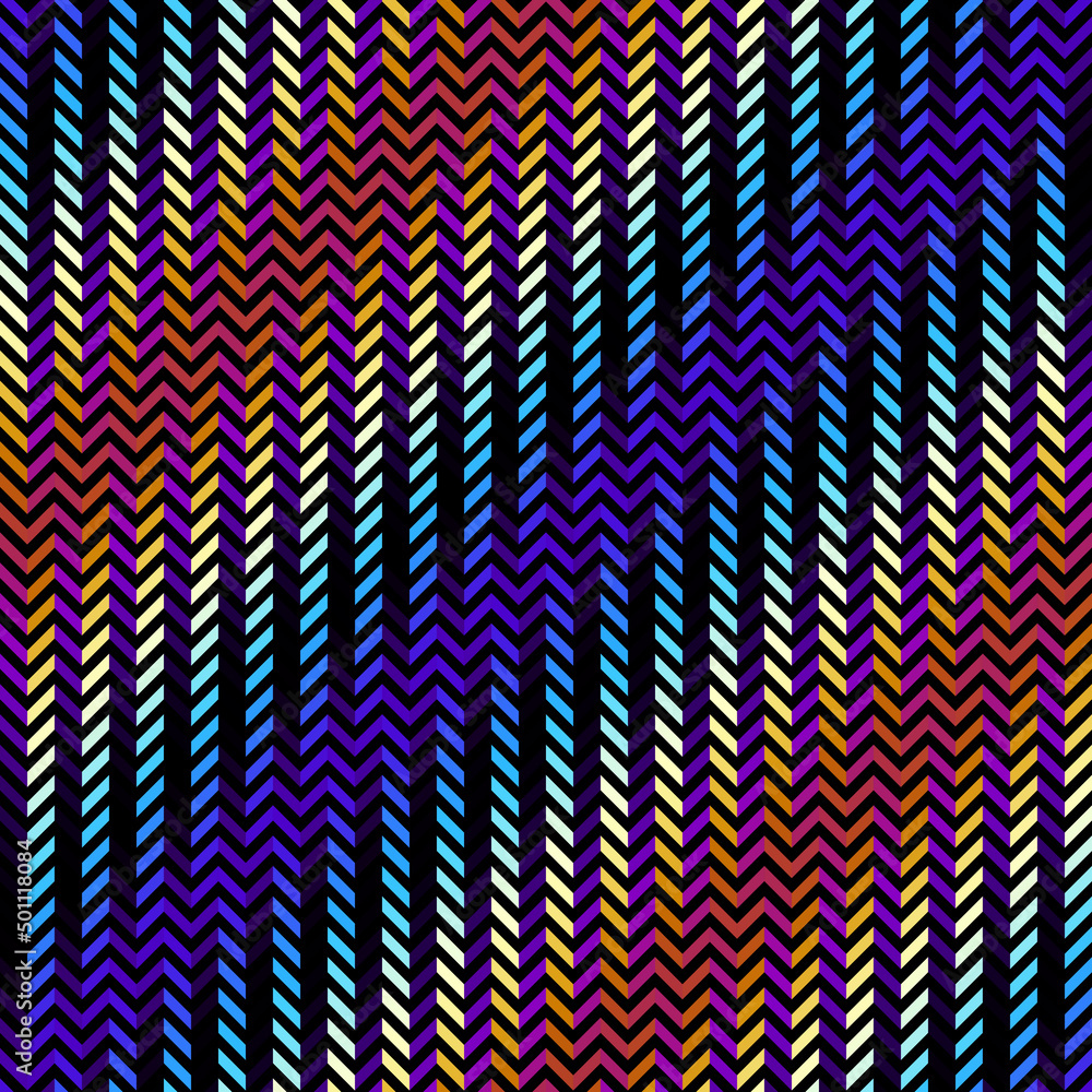 Poster Geometric abstract pattern in low poly style.