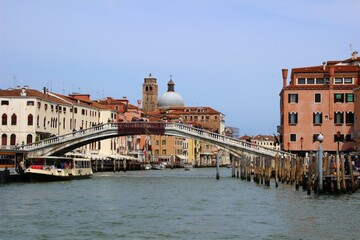 Italy, Veneto: Foreshortening of Venice.