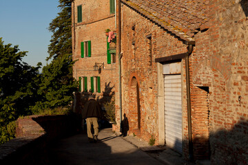 Naklejka premium Italia architettura medievale