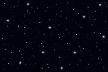 Night sky stars