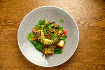 A dish with fried octopus tentacles