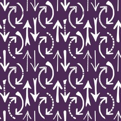 Seamless arrows pattern for fabrics and textiles and packaging and gifts and cards and linens and kids