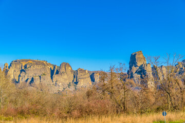 Rock Formation Landscape, Meteora, Greece