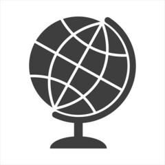 world icon on a white background. vector image
