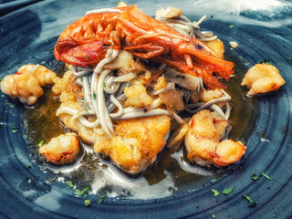 Assorted fish dish, typical of Andalusia.