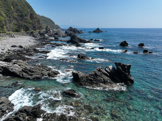 高知県土佐清水市　足摺サニーロードからの風景