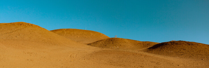 sand dunes in the desert