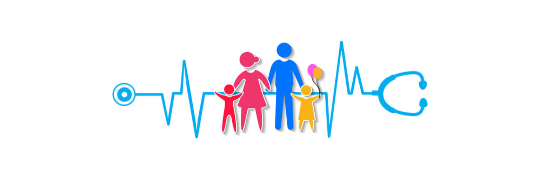 Health care protection concept with doctor Stethoscope.