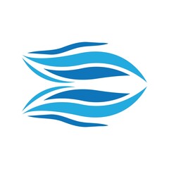 Wave beach vector illustration design