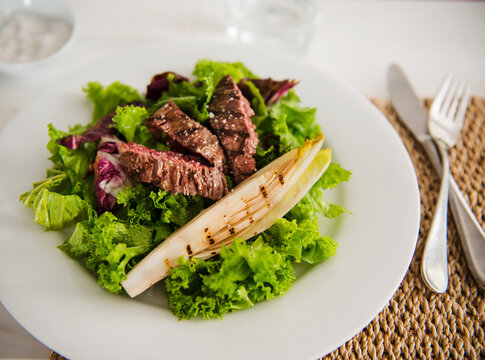 Grilled Steak Salad.