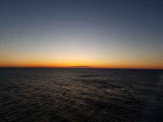 Fototapeta premium sunset over the sea