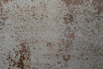 Peeling paint on wood