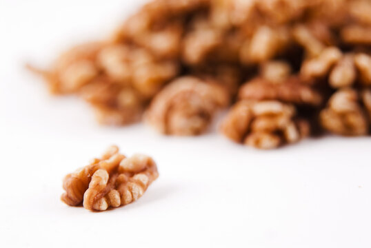 Walnuts; Close Up
